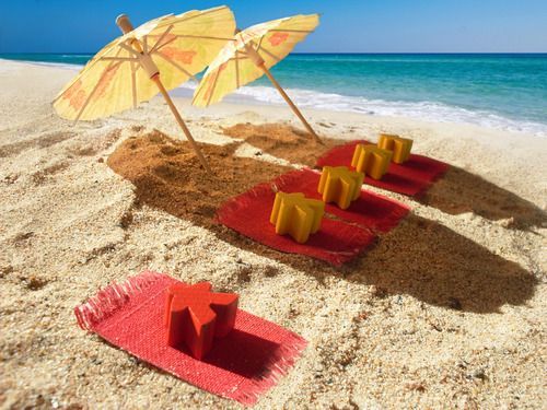 meeple plage