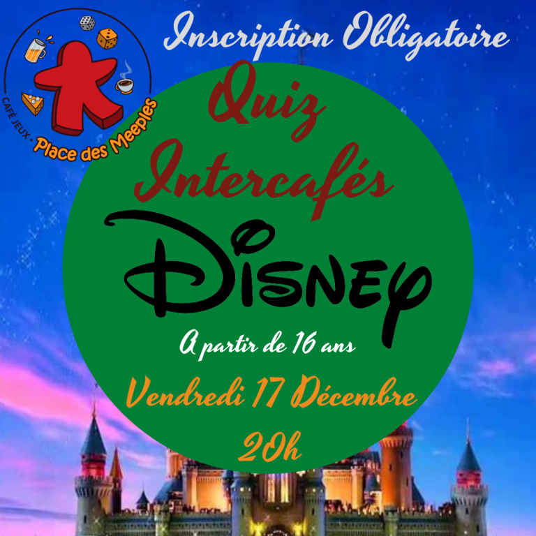 Quiz Intercafés Disney