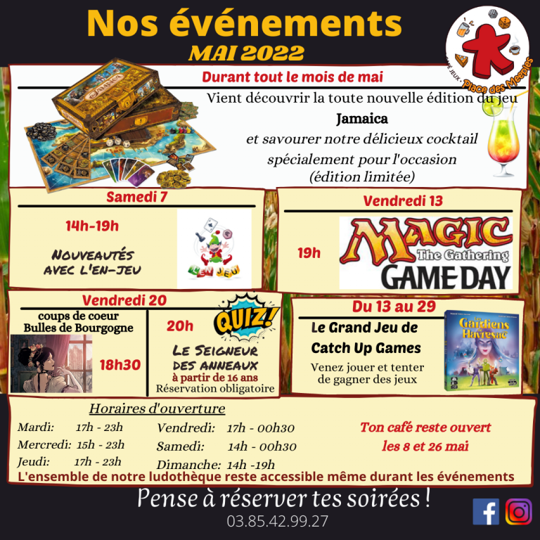 Programme mai 22