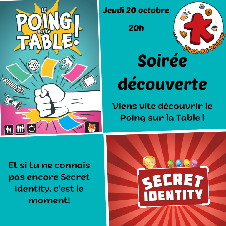 Poing sur la table