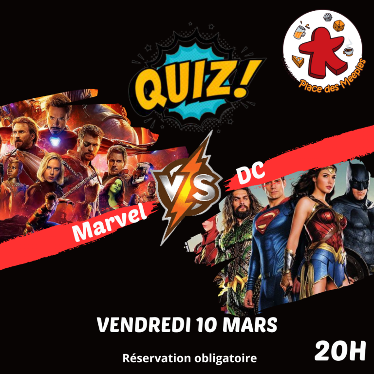 quiz Marvel DC