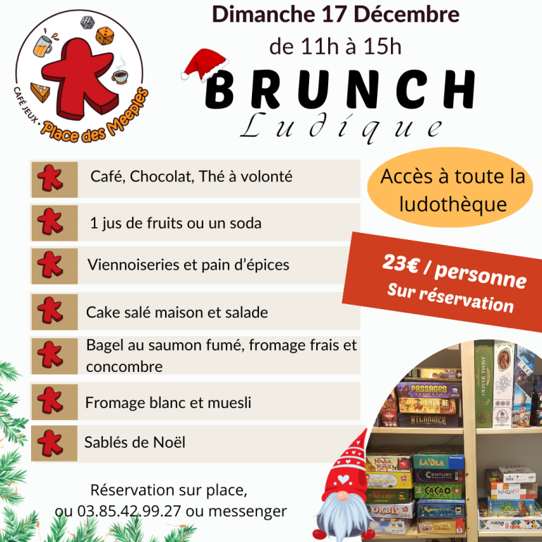 BRUNCH LUDIQUE de Noël