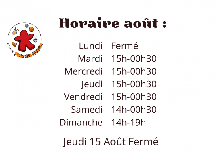 Horaire Vacances