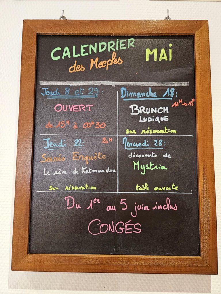 Programme Mai 2025