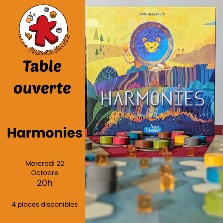 Table ouverte Harmonies